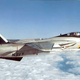 A Grumman F-14A Tomcat of fighter squadron VF-84 Jolly Rogers, assigned to Carrier Air Wing Eight (US Navy)